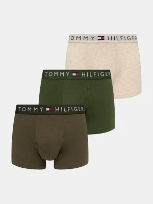 Tommy Hilfiger bokserki 3-pack męskie kolor zielony UM0UM03521