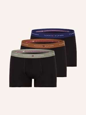 Tommy Hilfiger Bokserki, 3 Szt. gruen CZARNY
