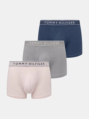 Tommy Hilfiger bokserki dopasowane męskie 3-pack granatowy