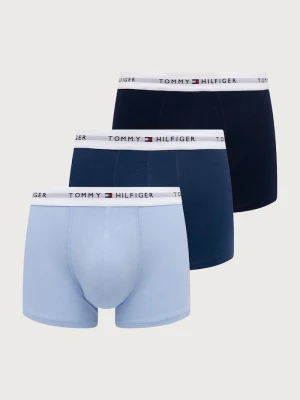 Tommy Hilfiger bokserki męskie bawełniane z elastanem 3-pack granatowy
