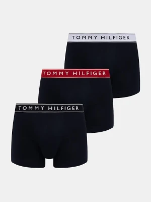 Tommy Hilfiger bokserki męskie z bawełną 3-pack czarny