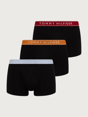 Tommy Hilfiger bokserki męskie z bawełną 3-pack czarny