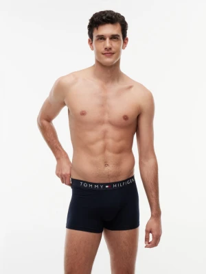 Tommy Hilfiger Bokserki w 3-paku Mężczyźni Dżersej niebieski