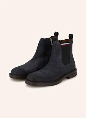 Tommy Hilfiger Botki Chelsea blau
