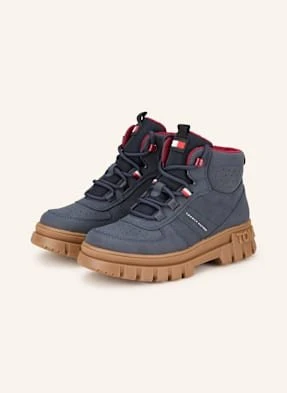 Tommy Hilfiger Botki Sznurowane blau