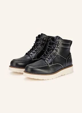 Tommy Hilfiger Botki Sznurowane schwarz