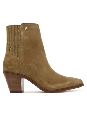 Tommy Hilfiger Botki Western FW0FW08888 Brązowy