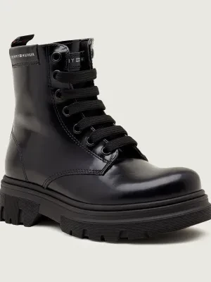 Tommy Hilfiger Botki | z dodatkiem skóry