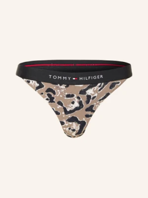 Tommy Hilfiger Brazylijskie Figi Bikini beige