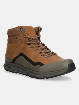 Tommy Hilfiger buty OUTDOOR RUNNER HI WPM męskie kolor brązowy FM0FM05575