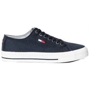 Tommy Hilfiger Buty Tommy Jeans Long Lace Up Vulc M EM0EM00659-C87 niebieskie