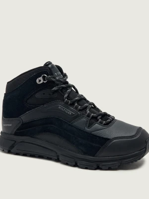 Tommy Hilfiger Buty trekkingowe Mix Chukka Runner | zamsz czarny