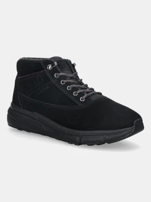 Tommy Hilfiger buty W NBK SDE HYBRID BOOT czarny