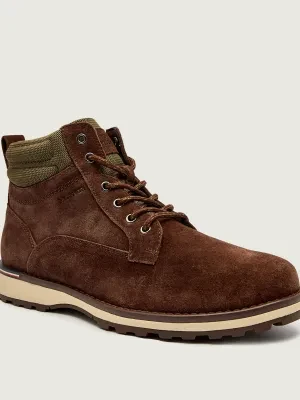 Tommy Hilfiger Buty wysokie CORPORATE | zamsz