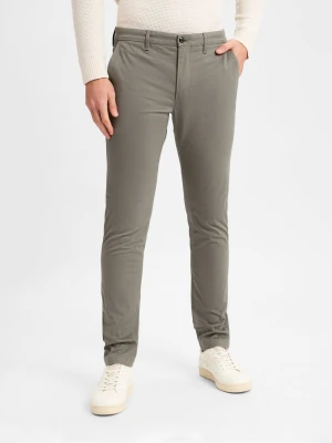 Tommy Hilfiger Chino - Bleecker Mężczyźni Bawełna szary jednolity,