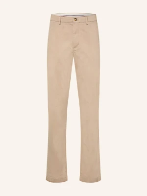 Tommy Hilfiger Chino Denton O Regularnym Kroju beige JASNOBRĄZOWY