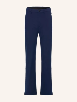 Tommy Hilfiger Chino Denton Straight Fit blau GRANATOWY