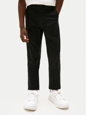 Tommy Hilfiger Chinosy 1985 KB0KB09638 S Czarny Slim Fit