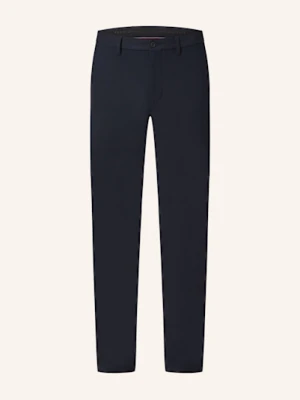 Tommy Hilfiger Chinosy Denton Straight Fit blau GRANATOWY