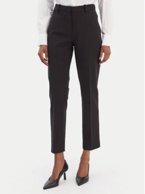 Tommy Hilfiger Chinosy Gabardine WW0WW48350 Czarny Slim Fit