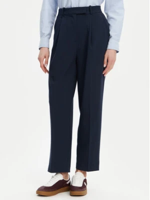 Tommy Hilfiger Chinosy WW0WW44793 Granatowy Tapered Fit