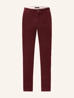 Tommy Hilfiger Chinosy Ze Sztruksu Denton Straight Fit braun