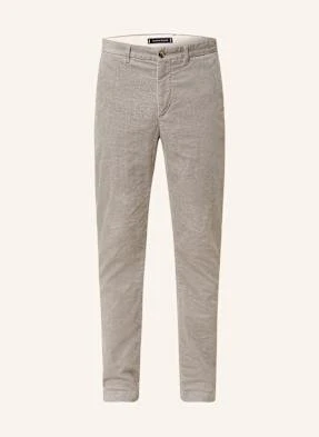 Tommy Hilfiger Chinosy Ze Sztruksu Denton Straight Fit grau