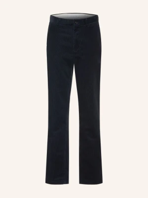 Tommy Hilfiger Cordchino Denton Slim Straight Fit blau GRANATOWY