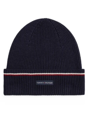 Tommy Hilfiger Czapka AM0AM13587 Granatowy