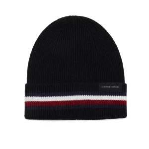 Tommy Hilfiger Czapka CORPORATE | z dodatkiem wełny