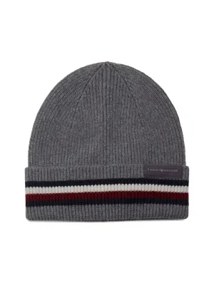 Tommy Hilfiger Czapka CORPORATE | z dodatkiem wełny