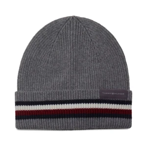 Tommy Hilfiger Czapka CORPORATE | z dodatkiem wełny