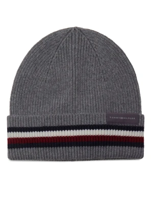 Tommy Hilfiger Czapka CORPORATE | z dodatkiem wełny