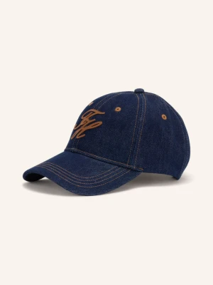 Tommy Hilfiger Czapka Dżinsowa blau