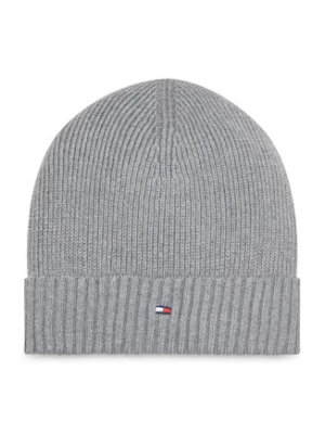 Tommy Hilfiger Czapka Essential Flag Beanie AM0AM10337 Szary