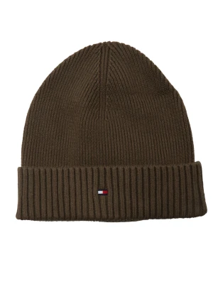 Tommy Hilfiger Czapka ESSENTIAL FLAG | z dodatkiem kaszmiru