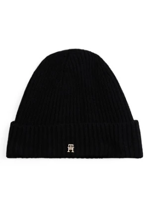 Tommy Hilfiger Czapka Th Cashmere AW0AW17772 Czarny