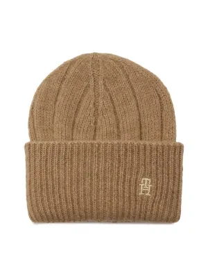 Tommy Hilfiger Czapka TIMELESS | z dodatkiem wełny