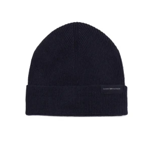 Tommy Hilfiger Czapka UPTOWN WOOL BEANIE | z dodatkiem wełny