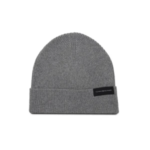 Tommy Hilfiger Czapka UPTOWN WOOL BEANIE | z dodatkiem wełny