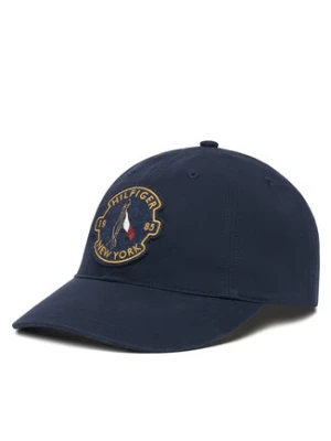 Tommy Hilfiger Czapka z daszkiem AM0AM13430 Granatowy