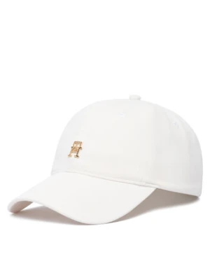 Tommy Hilfiger Czapka z daszkiem AW0AW18917 Biały