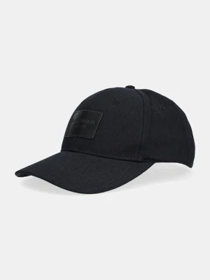 Tommy Hilfiger czapka z daszkiem bawełniana kolor czarny AM0AM13585