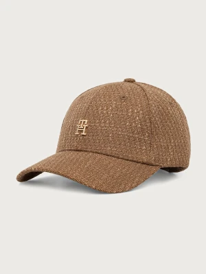 Tommy Hilfiger czapka z daszkiem damska beżowy