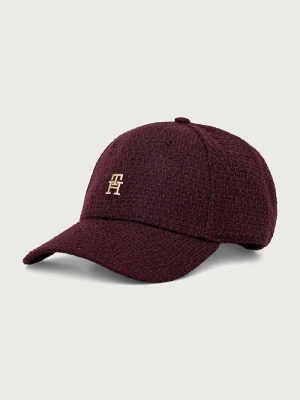 Tommy Hilfiger czapka z daszkiem damska bordowy
