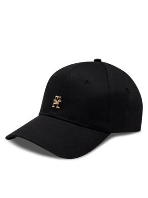 Tommy Hilfiger Czapka z daszkiem Essential Chic Cap AW0AW15772 Czarny