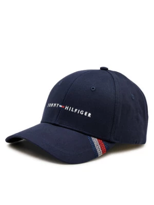 Tommy Hilfiger Czapka z daszkiem Foundation Cotton 6 Panel Cap AM0AM12532 Granatowy