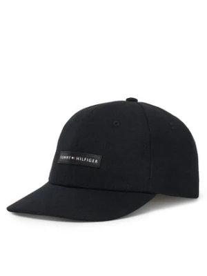 Tommy Hilfiger Czapka z daszkiem Logo Patch Canvas Baseball Cap AM0AM14119 Czarny