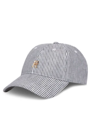 Tommy Hilfiger Czapka z daszkiem Premiu Beach AW0AW17141 Niebieski