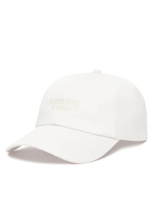 Tommy Hilfiger Czapka z daszkiem Script AW0AW17815 Biały